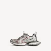 Herren-Sneaker „3XL Extreme Laces B“ in Grau/Silber/Rot/Schwarz