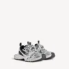 Herren-Sneaker 3XL mit Farbverlauf in Schwarz/Grau/Weiß