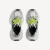 Herren-Sneaker 3XL mit Schnürung in Grau/Neongelb
