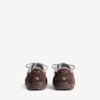 Herren-Sneaker „Hamptons“ aus Wildleder in Dunkelbraun/Grau