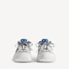 Herren-Sneaker „Hamptons“ im Used-Look in Weiß/Dunkelblau/Grau