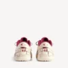 Herren-Sneaker „Hamptons“ in Medium-Worn-Out-Optik in Off-White/Rot