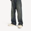 Herren-Sneaker „Hamptons“ in Medium-Worn-Out-Optik in Off-White/Rot