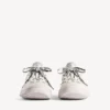 Herren-Sneaker „Hamptons“ mit mittlerem Used-Look in Beige/Grün