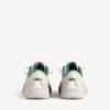 Herren-Sneaker „Hamptons“ mit mittlerem Used-Look in Beige/Grün