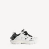 Herren-Sneaker im Track-Shirt-Stil in Weiß Herren-Sneaker im Track-Shirt-Stil in Weiß