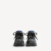 Herren-Sneaker mit Farbverlauf aus Mesh in Schwarz/Blau/Grau Herren-Sneaker mit Farbverlauf aus Mesh in Schwarz/Blau/Grau