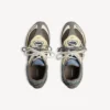 Herren-Sneaker „Radar Gradient Lines“ in Braun/Blau/Gelb/Grau Herren-Sneaker „Radar Gradient Lines“ in Braun/Blau/Gelb/Grau