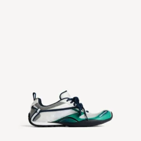 Herren-Sneaker „Radar Gradient Lines“ in Hellgrau/Grün/Schwarz