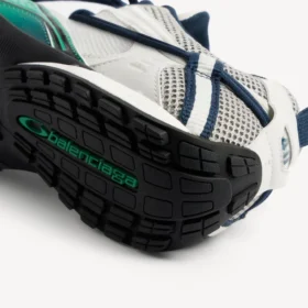 Herren-Sneaker „Radar Gradient Lines“ in Hellgrau/Grün/Schwarz