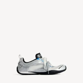 Herren-Sneaker „Radar Gradient Lines“ in Weiß/Grau/Silber/Schwarz/Blau