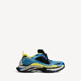 Herren-Sneaker „Triple S.2“ in Blau/Weiß/Gelb