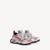 Herren-Sneaker „Triple S.2“ in Grau/Rot/Weiß