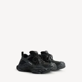 Herren-Sneaker „Triple S.2“ in Schwarz/Dunkelgrau