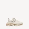 Herren-Sneaker „Triple S“ mit transparenter Sohle in Weiß Herren-Sneaker „Triple S“ mit transparenter Sohle in Weiß