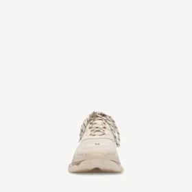 Herren-Sneaker „Triple S“ mit transparenter Sohle in Weiß