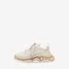 Herren-Sneaker „Triple S“ mit transparenter Sohle in Weiß Herren-Sneaker „Triple S“ mit transparenter Sohle in Weiß