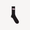 Herren-Socken im „Wet Brush“-Look in Rosa/Schwarz Herren-Socken im „Wet Brush“-Look in Rosa/Schwarz