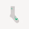 Herren-Socken mit „Loop Sports Icon“-Motiv in Grau/Grün