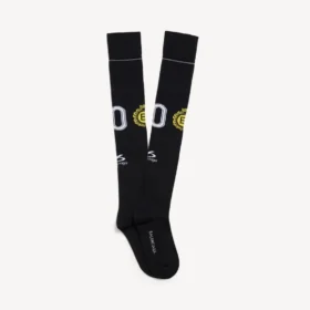 Herren-Socken mit Marinewappen in Schwarz
