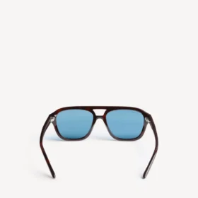 Herren-Sonnenbrille „Daily Pilot“ in dunklem Karamell-Havana