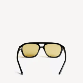 Herren-Sonnenbrille „Daily Pilot“ in Schwarz/Gelb