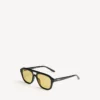 Herren-Sonnenbrille „Daily Pilot“ in Schwarz/Gelb Herren-Sonnenbrille „Daily Pilot“ in Schwarz/Gelb