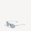 Herren-Sonnenbrille „Tag 3.0“ mit D-Rahmen in Silber Herren-Sonnenbrille „Tag 3.0“ mit D-Rahmen in Silber