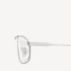 Herren-Sonnenbrille „Tag 3.0“ mit D-Rahmen in Silber Herren-Sonnenbrille „Tag 3.0“ mit D-Rahmen in Silber