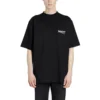 HERREN SS20 Logo, locker sitzendes Kurzarm-Shirt, schwarz 620969TIV521070
