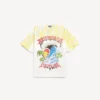 Herren-T-Shirt mit extremem Tie-Dye-Print in mittlerer Passform, in Weiß Herren-T-Shirt mit extremem Tie-Dye-Print in mittlerer Passform, in Weiß