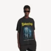 Herren-T-Shirt „The Address“ in mittlerer Passform, in gewaschenem Schwarz Herren-T-Shirt „The Address“ in mittlerer Passform, in gewaschenem Schwarz