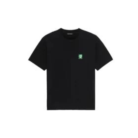 Herren-T-Shirt von Balenciaga mit Logo-Aufdruck, kurzärmelig, schwarz 594579THV631000 Herren-T-Shirt von Balenciaga mit Logo-Aufdruck, kurzärmelig, schwarz 594579THV631000