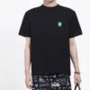 Herren-T-Shirt von Balenciaga mit Logo-Aufdruck, kurzärmelig, schwarz 594579THV631000