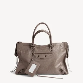 Herren-Tasche „Le City“ groß in Dunkel-Noix
