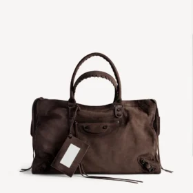 Herren-Tasche „Le City“ groß in Hell-Espresso