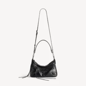 Herren-Tasche „Le City Moto Small“ in Schwarz
