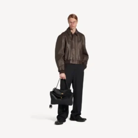 Herren-Taxi-Jacke in Dunkelbraun Herren-Taxi-Jacke in Dunkelbraun