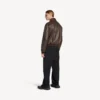 Herren-Taxi-Jacke in Dunkelbraun Herren-Taxi-Jacke in Dunkelbraun