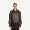Herren-Taxi-Jacke in Dunkelbraun Herren-Taxi-Jacke in Dunkelbraun