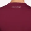 Herren-Techwear-Langarmshirt in Burgunderrot/Aqua Herren-Techwear-Langarmshirt in Burgunderrot/Aqua