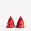 Herren-Track-Gradient-Sneaker in Rot/Schwarz