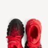 Herren-Track-Gradient-Sneaker in Rot/Schwarz