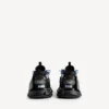 Herren-Track-Shirt-Sneaker in Schwarz/Blau