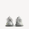 Herren-Track-Signature-Sneaker in Grau/Neongelb