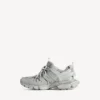 Herren-Track-Signature-Sneaker in Grau/Neongelb