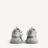 Herren-Track-Signature-Sneaker in Grau/Neongelb