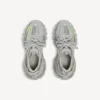 Herren-Track-Signature-Sneaker in Grau/Neongelb