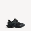 Herren-Track-Sneaker in Schwarz