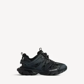 Herren-Track-Sneaker in Schwarz